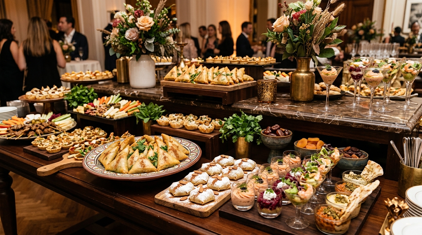 Buffet cocktail dînatoire traiteur Le Mans
